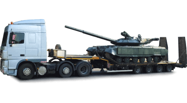 аренда трала для перевозки военной техники